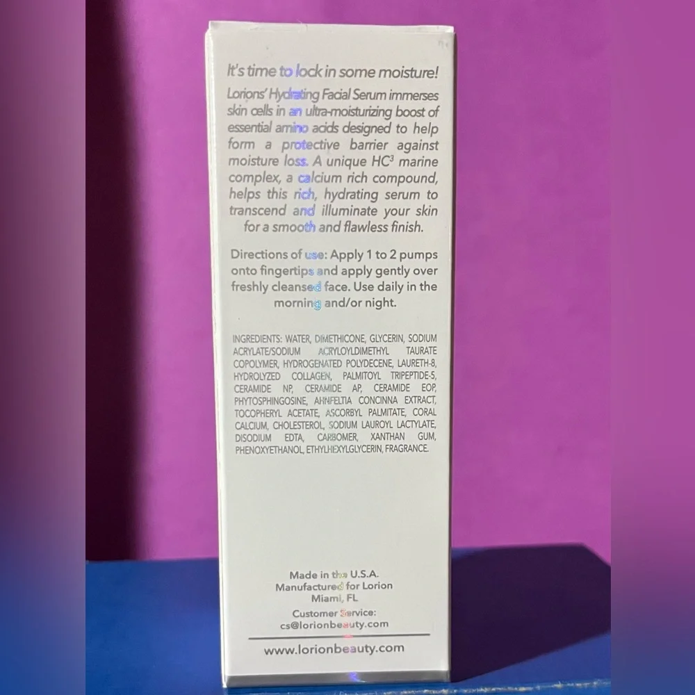 LORION - Hydrating Facial Serum - Picture 2 of 4